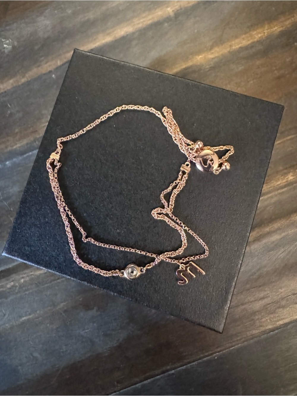 Kate spade Rose Gold Initial adjustable bracelet - Women Jewelry